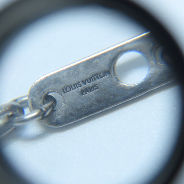 実際に弊社で買取させて頂いたLOUIS VUITTON/ルイヴィトン PENDANT CHAIN LV NECKLACE ネックレス M00317の画像 6枚目
