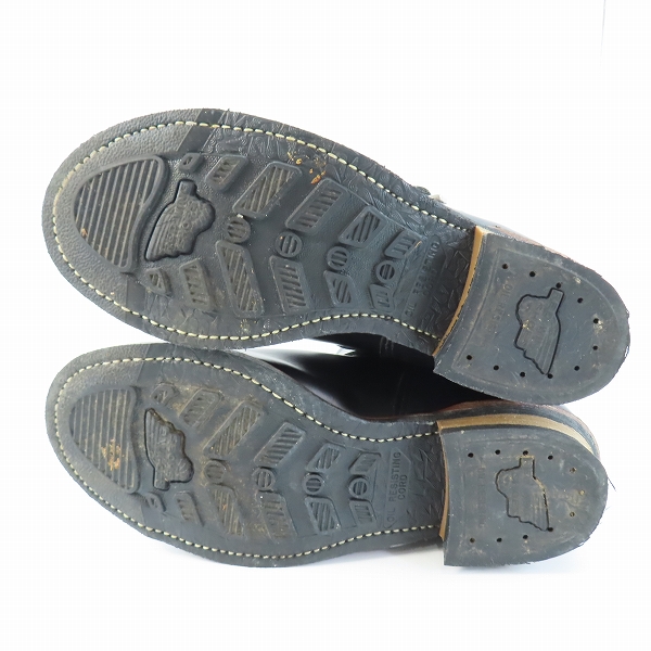 実際に弊社で買取させて頂いたRED WING/レッドウィング 11" ENGINEER/11インチ レザーエンジニアブーツ 2268/9.5Dの画像 2枚目