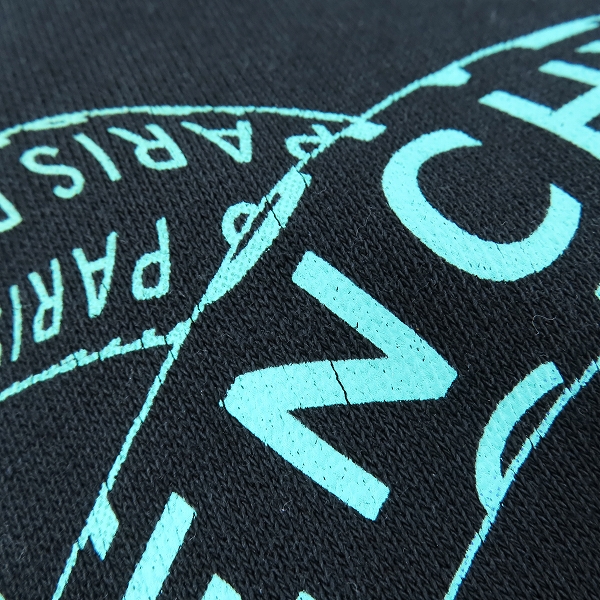 実際に弊社で買取させて頂いた【JPタグ】GIVENCHY/ジバンシィ 20AW Infinity Logo Cotton Hoodie ロゴプリント プルオーバーパーカー BMJ07F30AF/Lの画像 5枚目