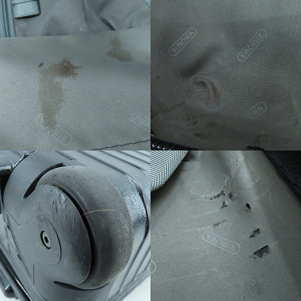 実際に弊社で買取させて頂いたRIMOWA/リモワ SALSA/サルサ キャスター2輪 キャリーケース/スーツケース 851.52の画像 8枚目