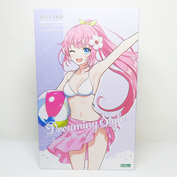 実際に弊社で買取させて頂いた【未組立】コトブキヤ 創彩少女庭園 1/10 佐伯リツカ 水着 ドリーミングスタイル イノセントブルーム