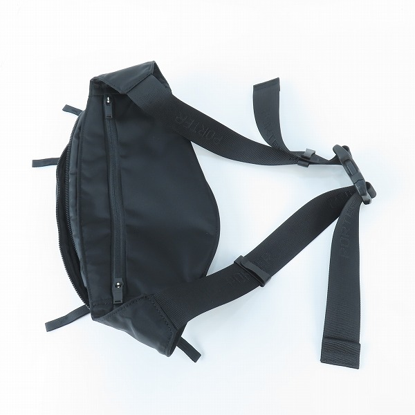 実際に弊社で買取させて頂いたPORTER/ポーター ウェスト/ボディバッグ ブラックの画像 6枚目