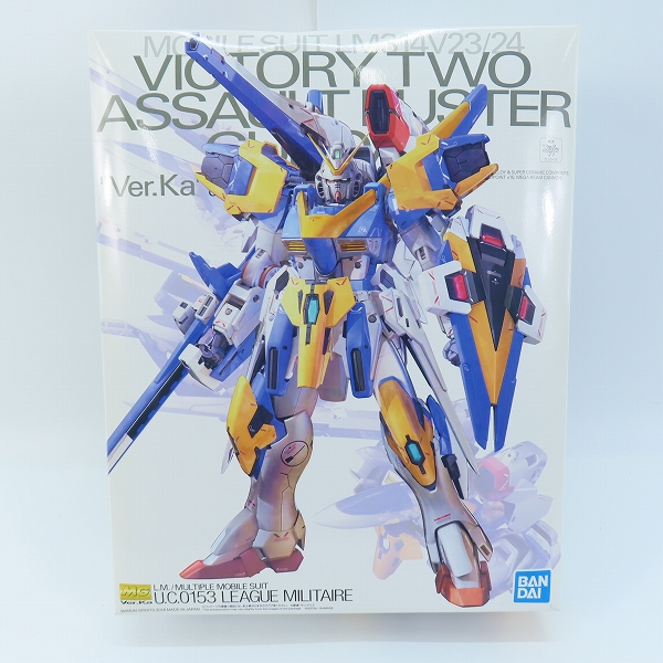 実際に弊社で買取させて頂いた【未組立】BANDAI/バンダイスピリッツ MG 1/100 V2アサルトバスターガンダム Ver.Ka/ヴィクトリー/ガンプラ