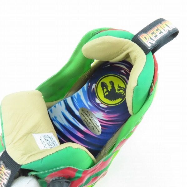 実際に弊社で買取させて頂いたReebok×JURASSIC PARK/リーボック×ジュラシックパーク GIANT ATTACK SIZE FURY/ポンプフューリー GW0212/27の画像 4枚目