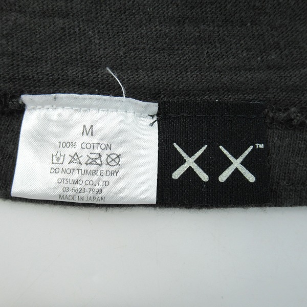 実際に弊社で買取させて頂いたHUMAN MADE × KAWS/ ヒューマンメイド×カウズ GRAPHIC Tシャツ ブラック/Mの画像 3枚目