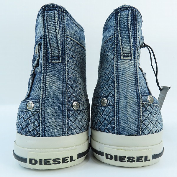 実際に弊社で買取させて頂いた【未使用】DIESEL/ディーゼル EXPOSURE 1 エクスポージャー ハイカットスニーカー/27の画像 1枚目