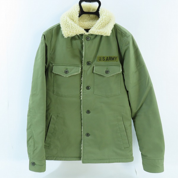 実際に弊社で買取させて頂いたMAGINE/マージン 裏地ボア ミリタリージャケット/48