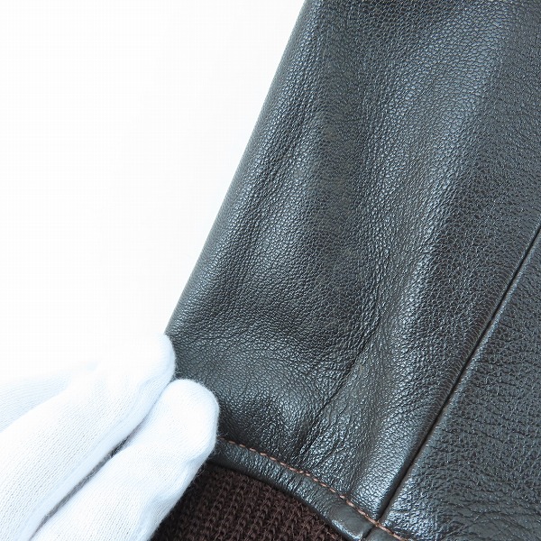 実際に弊社で買取させて頂いたBUZZ RICKSON'S/バズリクソンズ G-1 レザー フライトジャケット M83151/38の画像 7枚目