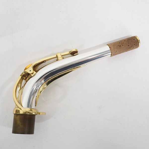 実際に弊社で買取させて頂いたYAMAHA/ヤマハ AG1AG アルトサックス用 G1タイプ カスタムネック スターリングシルバー製 クリアラッカー仕上げの画像 3枚目