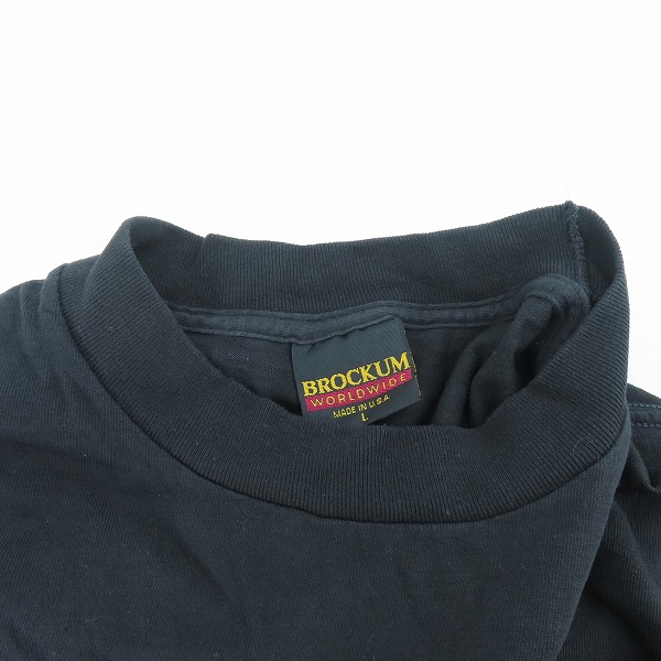 実際に弊社で買取させて頂いたRONNIE WOOD/ロニーウッド ヴィンテージ 92年 SLIDE ON THIS TOUR バンドTシャツ /Lの画像 5枚目