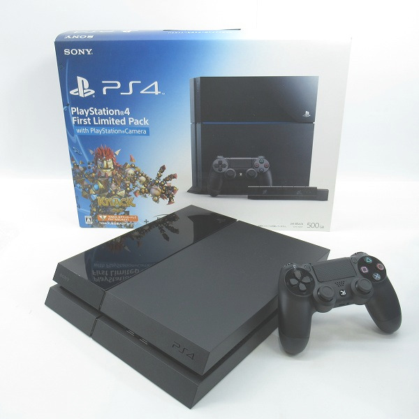 実際に弊社で買取させて頂いたSONY/ソニー PlayStation4 First Limited Pack with PlayStation Camera 本体 500GB CUHJ-10001【簡易動作確認済】