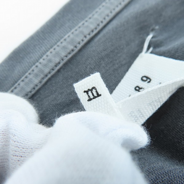 実際に弊社で買取させて頂いた【JPタグ】Maison Martin Margiela 10/メゾンマルタンマルジェラ 半袖 Tシャツ S50GC0608 S23616 グレー系/M の画像 3枚目