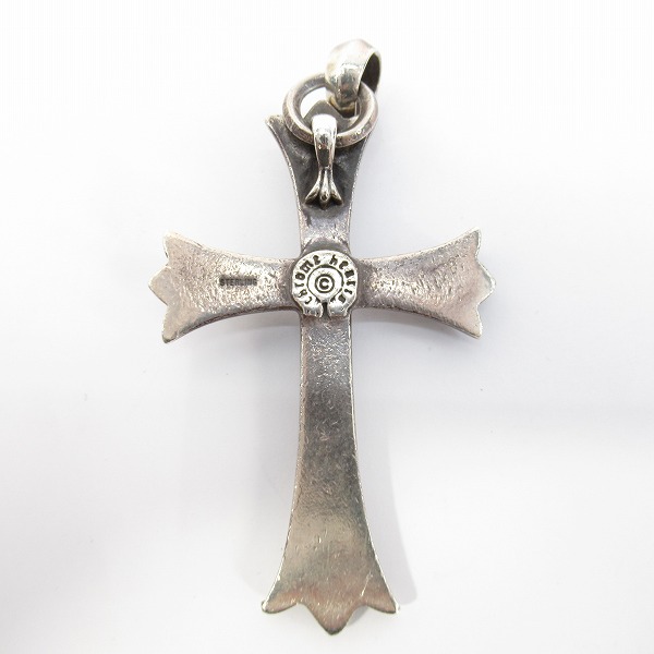 実際に弊社で買取させて頂いた【ギャラ付き】CHROME HEARTS/クロムハーツ CH CROSS LRG/ラージクロスペンダント w/ベイルの画像 4枚目