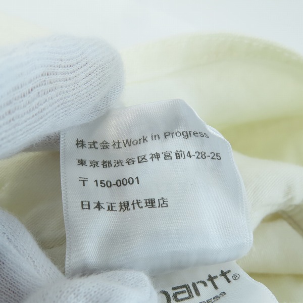 実際に弊社で買取させて頂いた【未使用】CARHARTT/カーハート BIB OVERALL/ビブ オーバーオール WAX STONE WASHED/W30L32の画像 7枚目