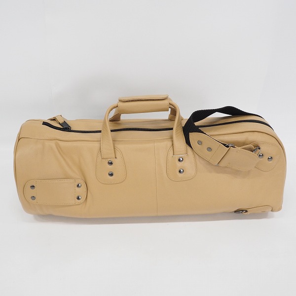 実際に弊社で買取させて頂いたGARD BAGS/ガードバッグス GTSL-LT トランペット用ソフトケース レザーシリーズ 本皮製 ライトブラウンの画像 1枚目