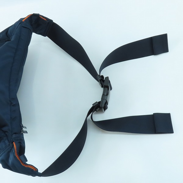 実際に弊社で買取させて頂いた(5)【未使用】PORTER/ポーター TANKER WAIST BAG (L) タンカー ウエストバッグ L アイアンブルー/622-76628の画像 6枚目