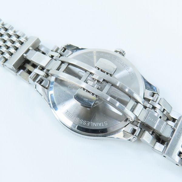 実際に弊社で買取させて頂いたGUCCI/グッチ Quartz Bee Metal Watch Silver Gタイムレス クォーツ 腕時計 YA1264154の画像 3枚目
