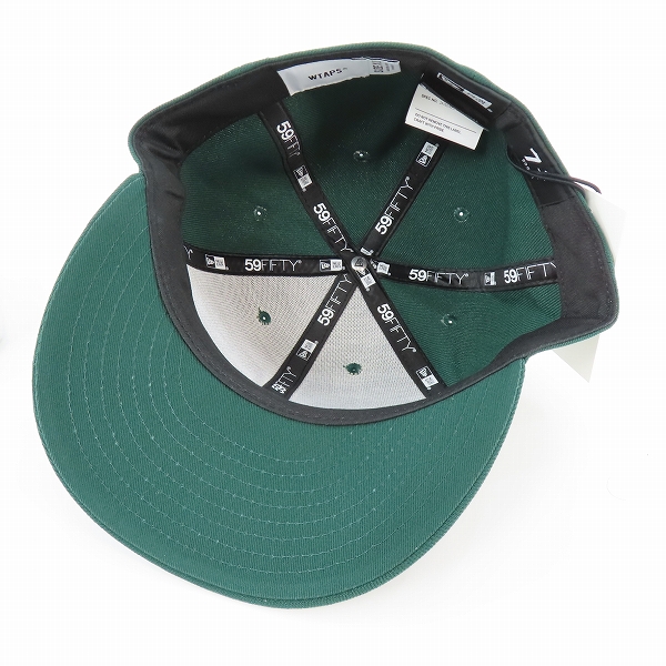 実際に弊社で買取させて頂いた【未使用】WTAPS×NEW ERA/ダブルタップス×ニューエラ 59FIFTY LOW PROFILE/ロープロファイル キャップ/帽子の画像 4枚目
