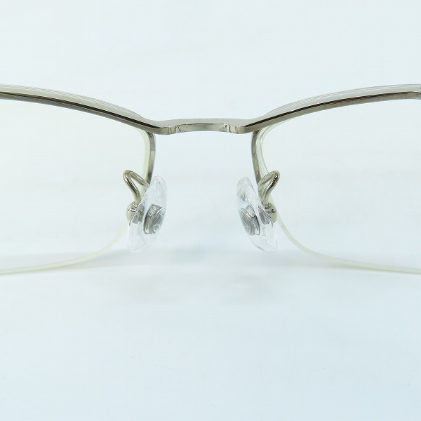 実際に弊社で買取させて頂いた999.9/フォーナインズ TITANIUM メタル メガネフレーム S-816Tの画像 3枚目