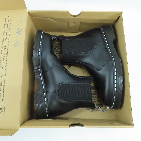 実際に弊社で買取させて頂いたDr.Martens/ドクターマーチン サイドゴア チェルシーブーツ 26257001/UK7の画像 7枚目