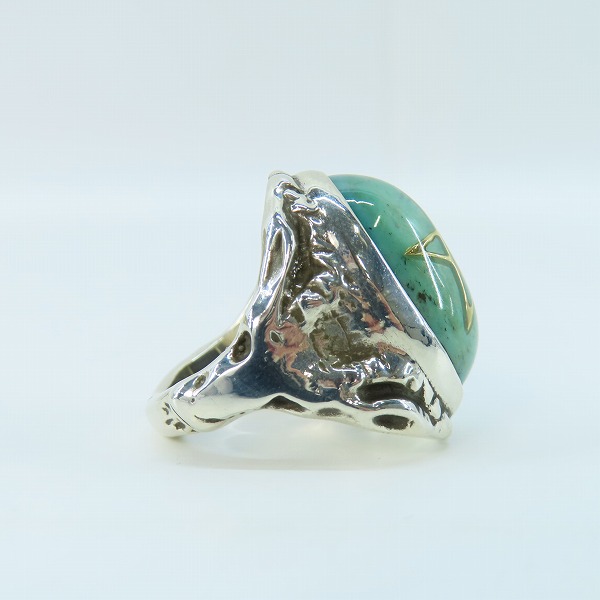 実際に弊社で買取させて頂いたALEX STREETER エンジェルハートリング スプリングリミテッド ターコイズ 18K リバイバルスター/14.5号の画像 4枚目