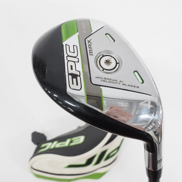 実際に弊社で買取させて頂いたCallaway/キャロウェイ EPIC MAX FAST/エピックマックス ユーティリティ 4H/20° Speeder EVOLUTION FLEX:R HC付き