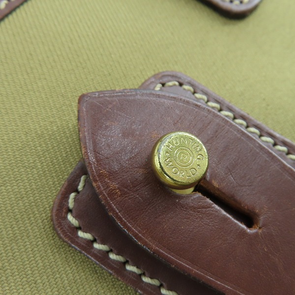 実際に弊社で買取させて頂いたHUNTING WORLD/ハンティングワールド トートバッグの画像 8枚目