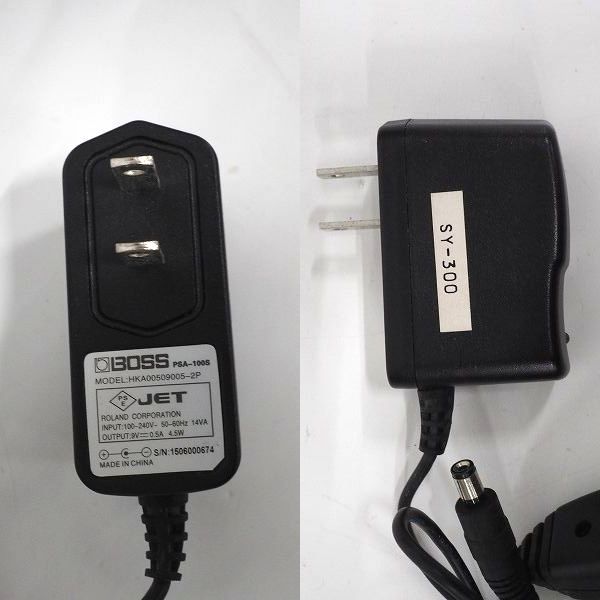 実際に弊社で買取させて頂いたBOSS/ボス SY-300 Guitar Synthesizer ギターシンセサイザー エフェクター ACアダプター付【簡易動作確認済】の画像 7枚目