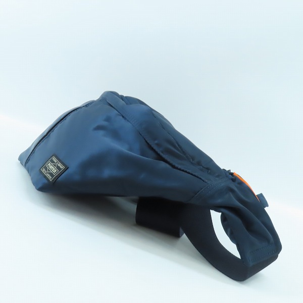 実際に弊社で買取させて頂いた(6)【未使用】PORTER/ポーター TANKER WAIST BAG (L) タンカー ウエストバッグ L アイアンブルー/622-76628の画像 2枚目