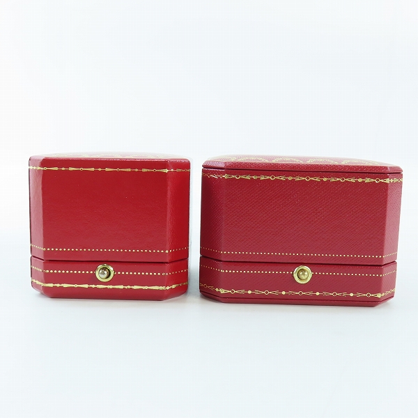 実際に弊社で買取させて頂いたCartier/カルティエ ジュエリーケース/空箱/ 2点セットの画像 1枚目