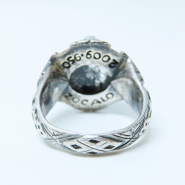 実際に弊社で買取させて頂いた【ギャラ付き】ZOCALO/ソカロ イスラミックラウンド リング 17.5号の画像 3枚目