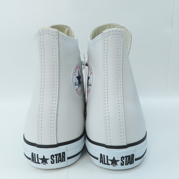 実際に弊社で買取させて頂いた【未使用】CONVERSE/コンバース LEA ALL STAR HI レザー オールスター ハイ 1B907/28の画像 1枚目