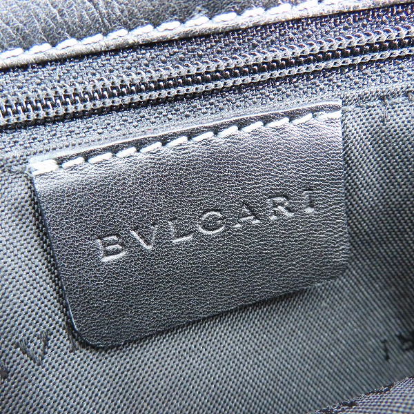 実際に弊社で買取させて頂いたBVLGARI/ブルガリ レザー ハンドバッグ の画像 4枚目