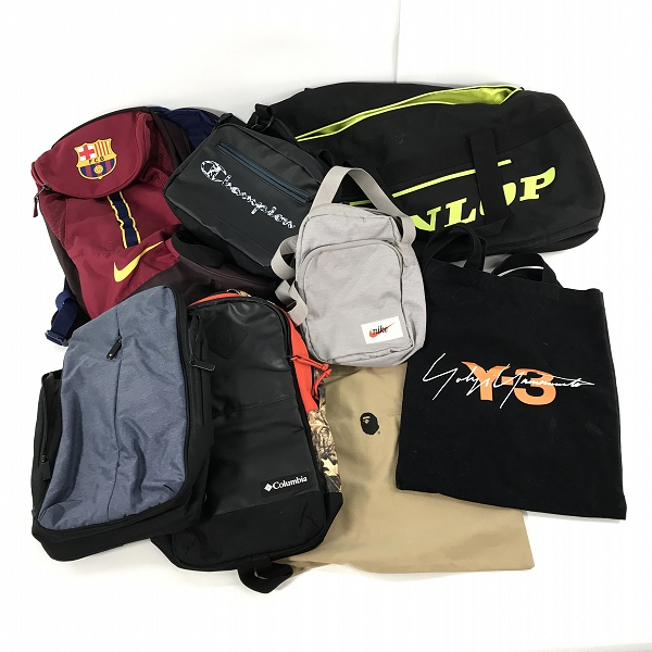 実際に弊社で買取させて頂いた【おまとめ】ナイキ/FCバルセロナ/ダンロップ/チャンピオン 等 ボストンバッグ/リュック/ショルダーバッグ 他の画像 2枚目