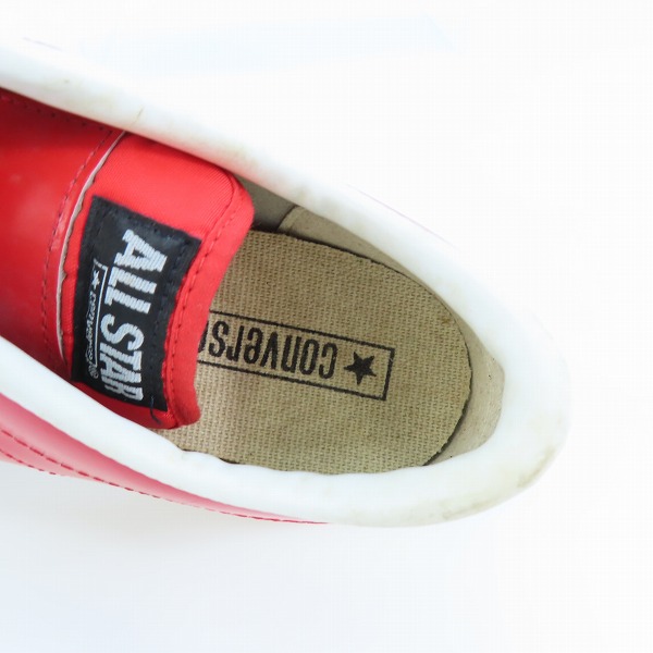 実際に弊社で買取させて頂いたCONVERSE/コンバース ワンスター ベルクロ レッド スニーカー/8の画像 4枚目