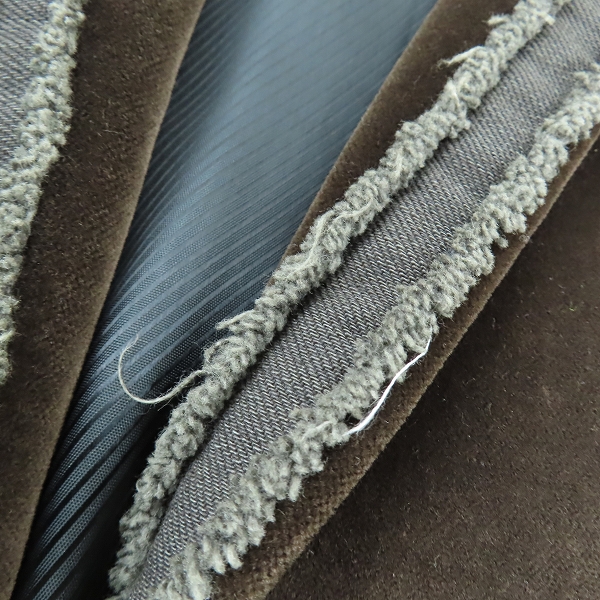 実際に弊社で買取させて頂いたDOLCE&GABBANA/ドルチェ&ガッバーナ 2B ベロアテーラードジャケット/44の画像 7枚目