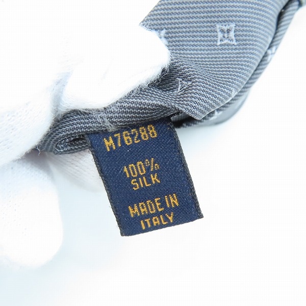 実際に弊社で買取させて頂いたLOUIS VUITTON/ルイヴィトン モノグラム総柄 ネクタイ M76288の画像 4枚目