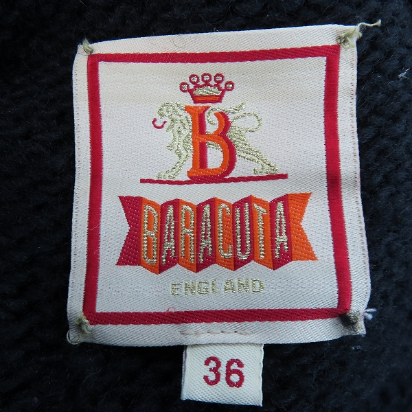 実際に弊社で買取させて頂いたHOLLYWOOD RANCH MARKET×BARACUTA/ハリウッドランチマーケット×バラクータ ニット カーディガン/Sの画像 3枚目