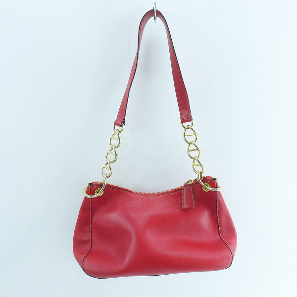 実際に弊社で買取させて頂いたPRADA/プラダ レザーショルダーバッグ 鞄の画像 1枚目