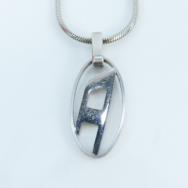 実際に弊社で買取させて頂いたDIESEL/ディーゼル ロゴ ペンダント ネックレス の画像 2枚目