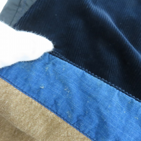 実際に弊社で買取させて頂いたSUGAR CANE×Mister Freedom/シュガーケーン×ミスターフリーダム コーデュロイ切り替え ベスト SC12674N/A/38の画像 5枚目