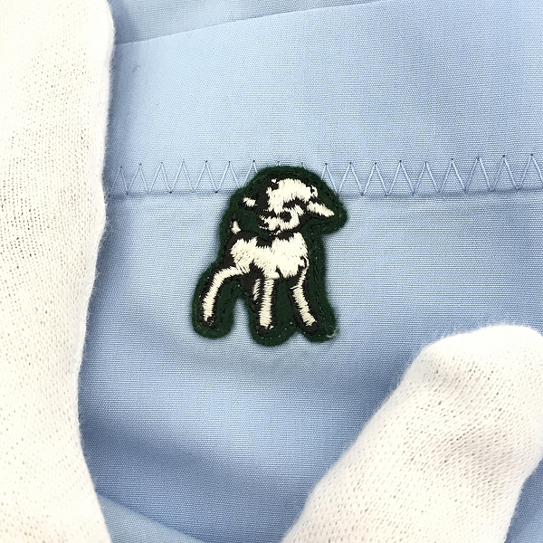 実際に弊社で買取させて頂いたthe shepherd UNDERCOVER/ザ シェパード アンダーカバー スタンドカラーシャツ B.LIGHT BLUE US1B4401/3の画像 5枚目