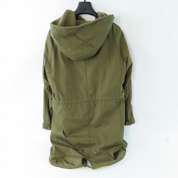 実際に弊社で買取させて頂いたAG by EXPERIMENT/エージーバイエクスペリメント 裏ボア ミリタリージャケット コート/2の画像 1枚目