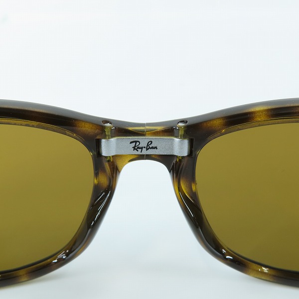 実際に弊社で買取させて頂いたRay-Ban/レイバン WAYFARER FOLDING CLASSIC フォールディング ウェイファーラー サングラス RB4105 710の画像 3枚目