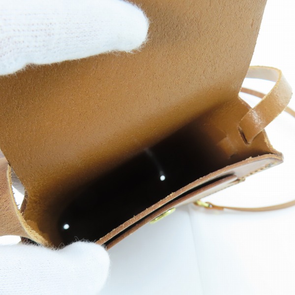 実際に弊社で買取させて頂いたHERTZ/ヘルツ ショルダーポーチ/バッグ ブラウンの画像 3枚目