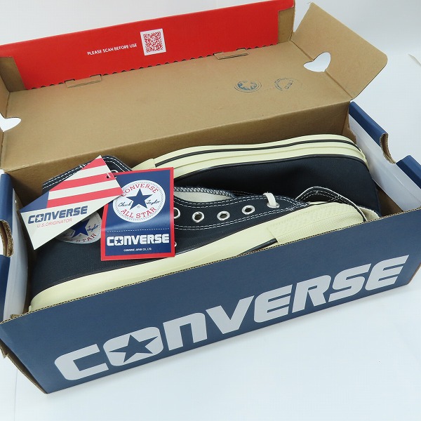 実際に弊社で買取させて頂いた【未使用】CONVERSE/コンバース CONVERSE ALL STAR US AGEDCOLORS /US エイジドカラーズ ハイ インクブルー 1SD856/26.5の画像 7枚目