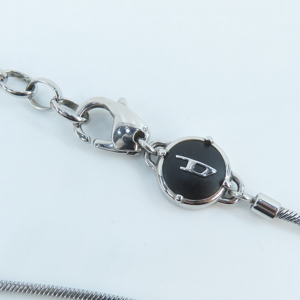 実際に弊社で買取させて頂いたDIESEL/ディーゼル ロゴ ペンダント ネックレス の画像 4枚目