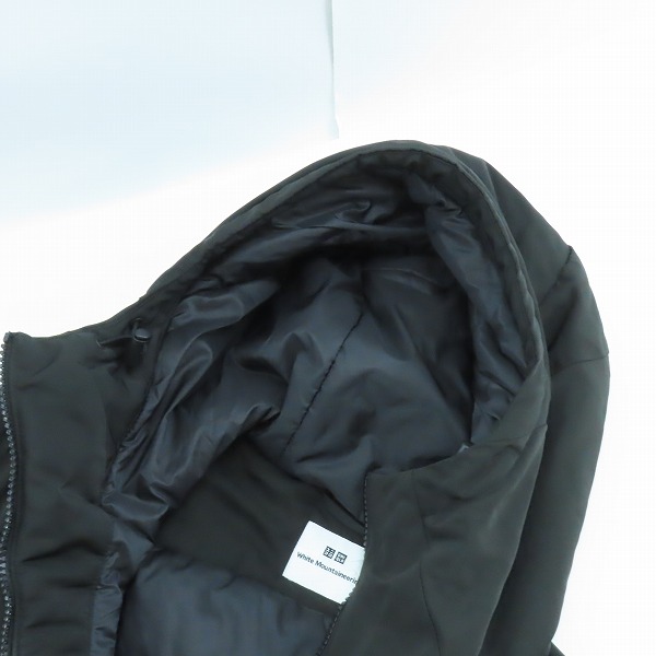 実際に弊社で買取させて頂いたUNIQLO × White Mountaineering/ユニクロ×ホワイトマウンテニアリング ハイブリッドダウン オーバーサイズパーカ/コート/XLの画像 5枚目