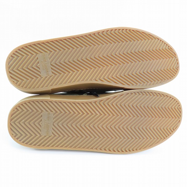 実際に弊社で買取させて頂いたSAINT LAURENT/サンローラン レオパード ローカット スニーカー 603496/41の画像 2枚目