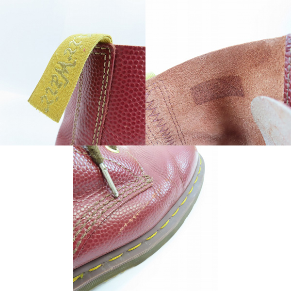 実際に弊社で買取させて頂いたDr.Martens/ドクターマーチン イングランド製 VINTAGE 1460 8EYE BOOT 12308600/UK8の画像 6枚目